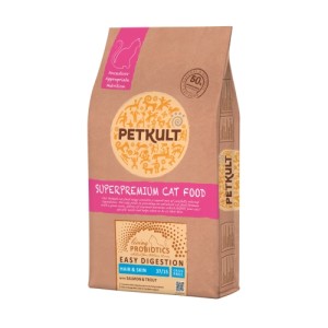 Hrana uscata pisici, Petkult Probiotics Hair and Skin, 7 kg