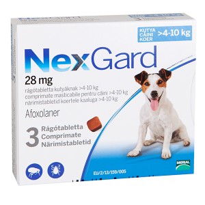 NEXGARD MEDIUM DOG - 3 cpr masticabile (4-10 kg)