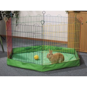 Husa suport pentru tarc iepuri, 6 laturi, 60x60x10 cm