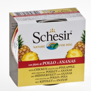 Schesir Dog Fruit Pui/ Ananas, 150 g