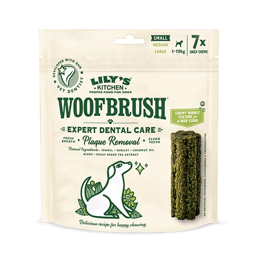 Lily’s Kitchen Woofbrush Small Natural Dental Dog Chew 7 Pack 154g Lily's Kitchen