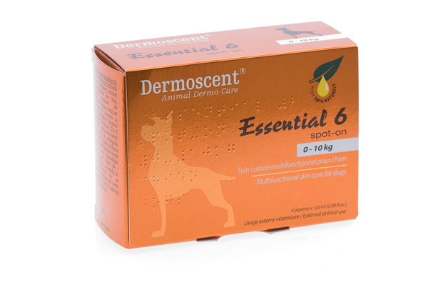 Dermoscent Essential 6 Spot-on Caine 0-10kg Dermoscent imagine 2022