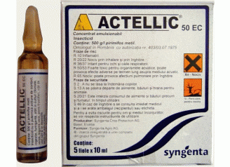 ACTELLIC 50 EC SYNGENTA 2 fiole X 10 ml