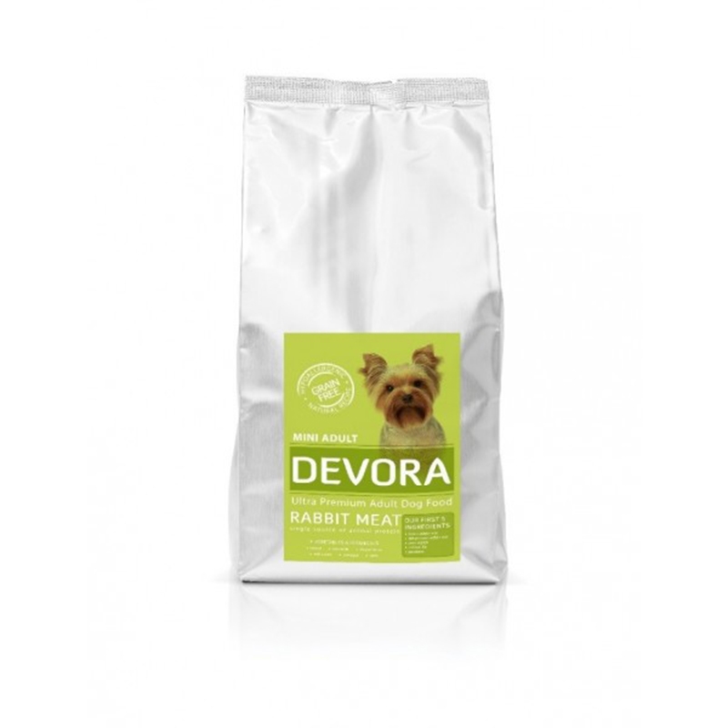 Devora Grain Free Mini Adult Rabbit, 4 kg Devora