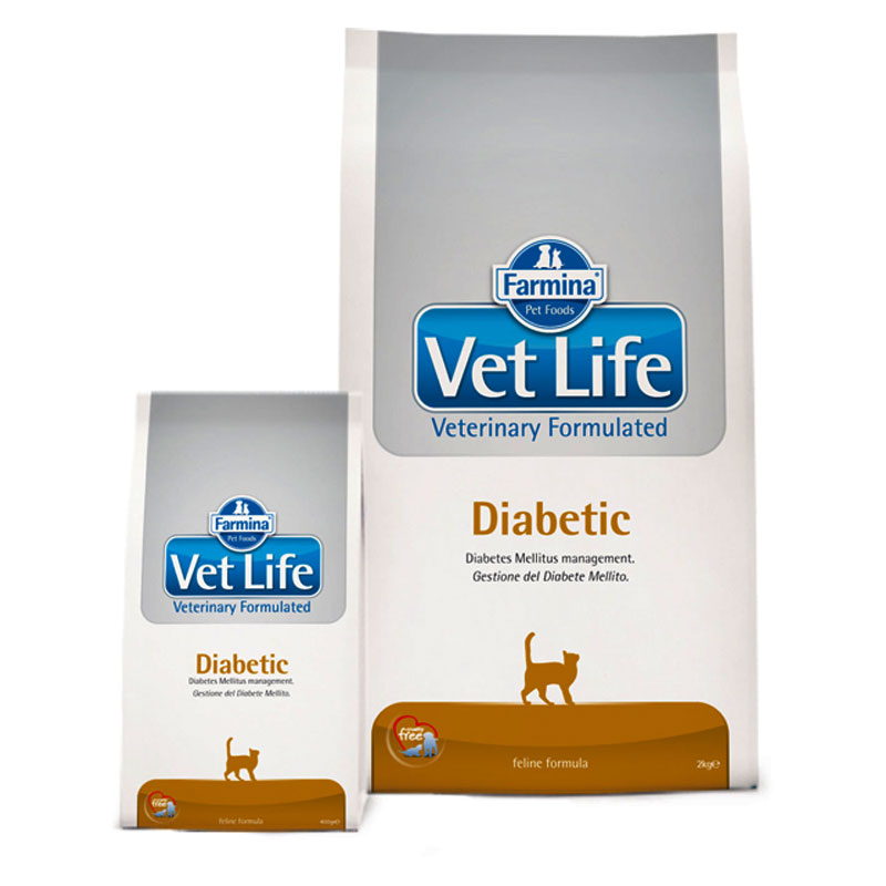 Vet Life Cat Diabetic 10 kg Farmina imagine 2022