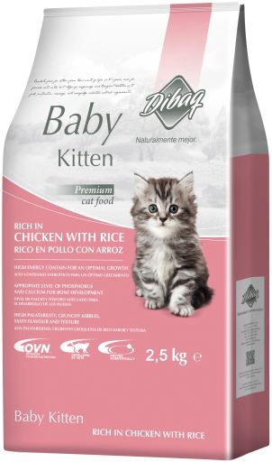 Dibaq DNM SuperPremium Baby Kitten, 2.5kg Dibaq