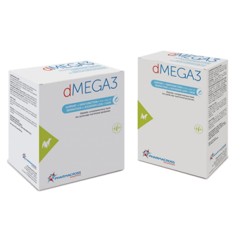Supliment complementar pentru caini si pisici, dmega3, 80 cps