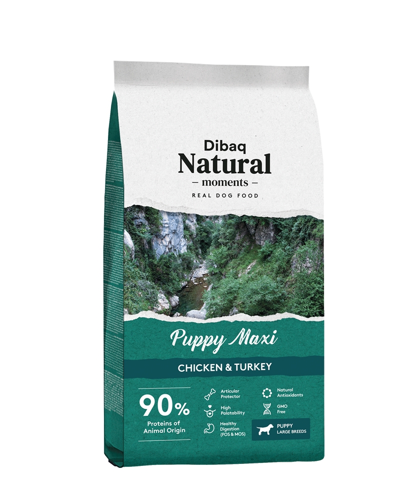 Dibaq DNM Puppy Maxi, Chicken & Turkey, 15kg imagine