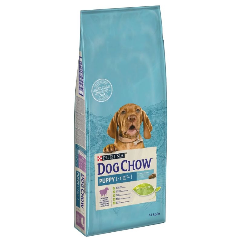 Dog Chow Puppy Lamb, 14 kg