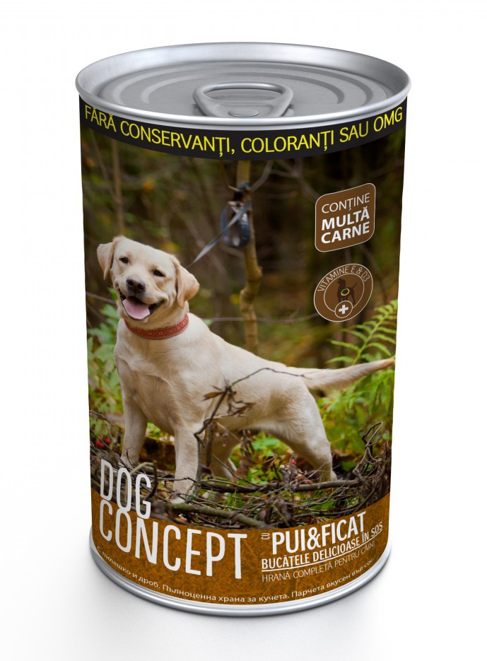 Dog concept cons pui/ficat 1240 g