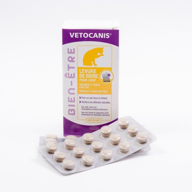 Drojdie de bere pisici, Vetocanis, 60 comprimate Agro Biothers Laboratoire imagine 2022