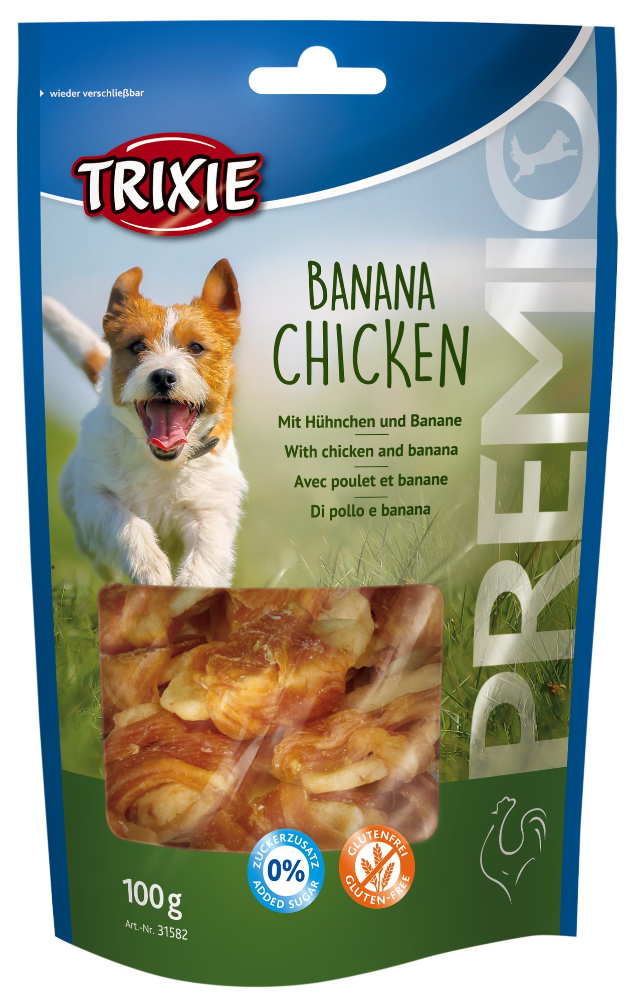 Drops cu pui si banana 100 g 31582