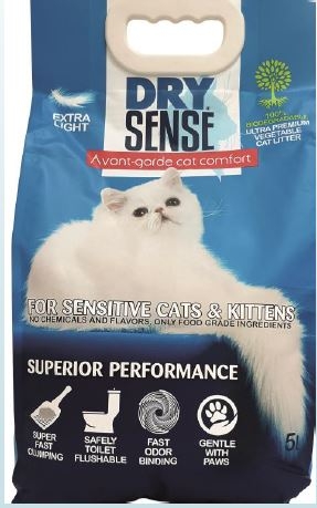 Dry Sense, Asternut Igienic, 5 L petmart