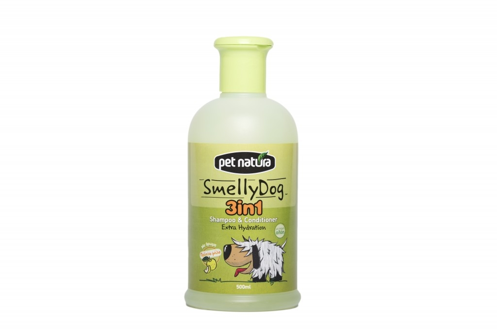 Sampon Smelly Dog Plus Balsam 3in1, 500 ml Pet Natura