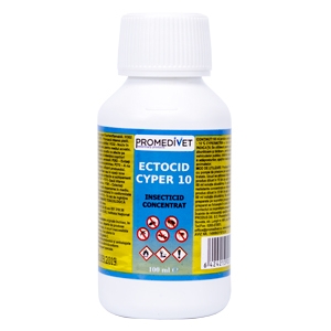 Ectocid Cyper 10, 100 ml petmart.ro