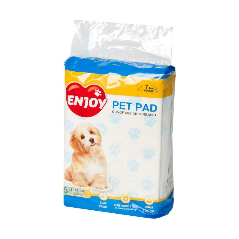 Enjoy Pet Pad Benzi Adezive, 60 x 60 cm, 7 buc Enjoy