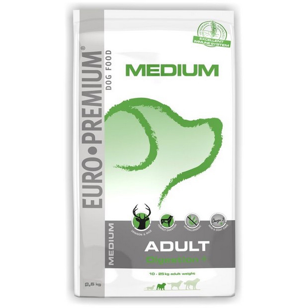 Euro-premium medium/ large adult digestion+, 2.5 kg