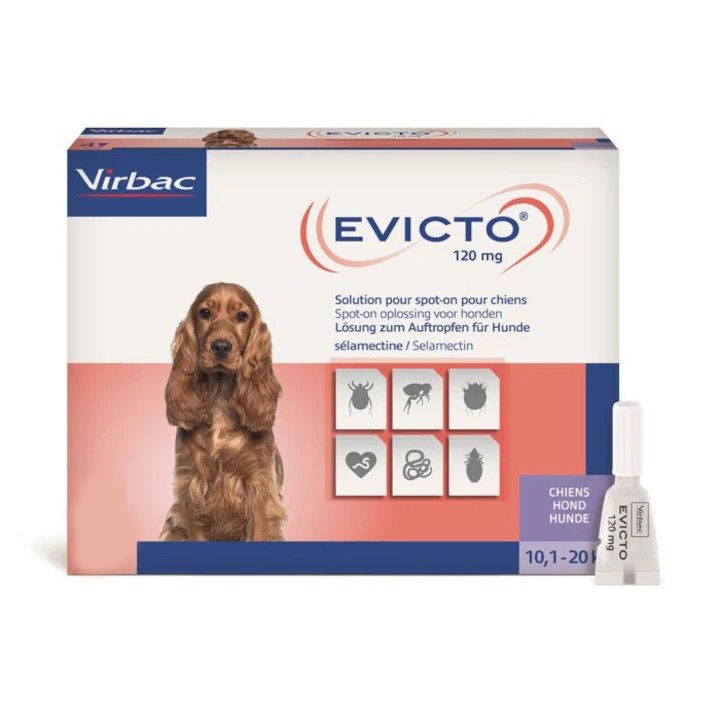 Evicto 120 mg pentru câini de 10.1 – 20.0 kg Evicto imagine 2022