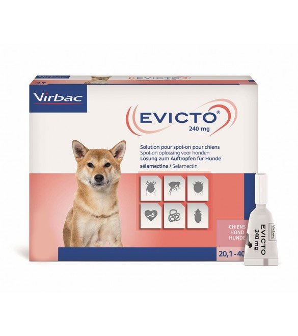 Evicto 240 mg pentru câini de 20.1 – 40.0 kg Evicto imagine 2022