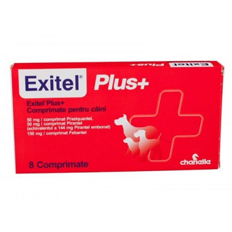 Exitel Plus Flavour, 8 comprimate Chanelle