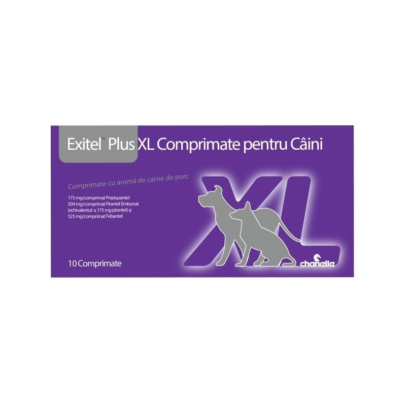 Exitel Plus XL, 10 comprimate Chanelle