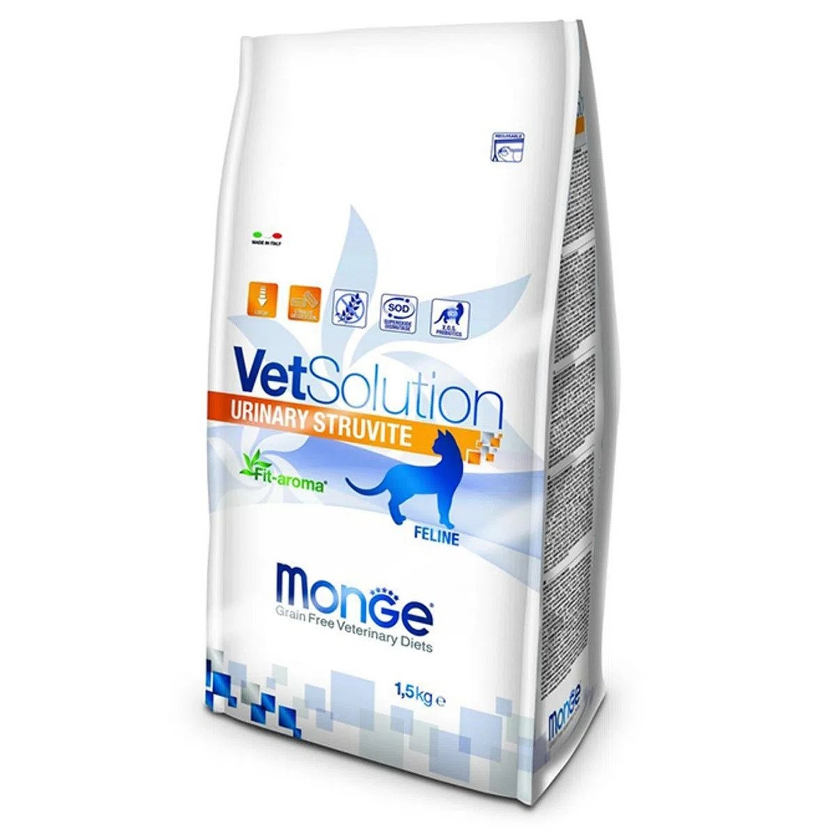 Monge Vetsolution Urinary Struvite Feline, 1.5 kg MONGE