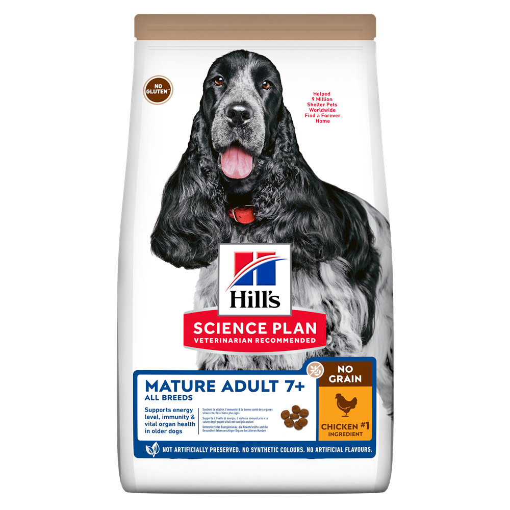 Hill’s SP Canine Mature No Grain Chicken, 14 kg Hill's