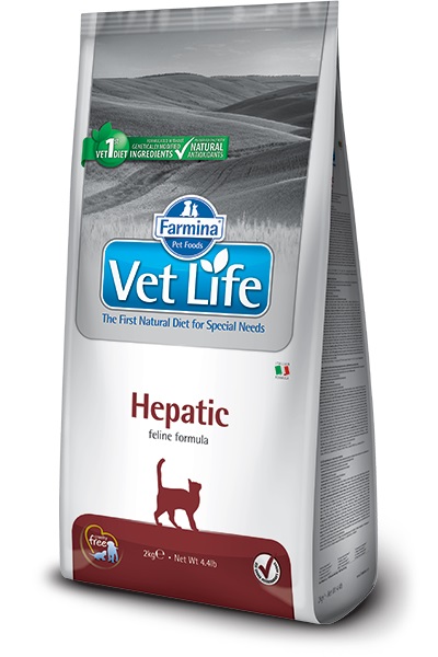 Vet life cat hepatic 10 kg