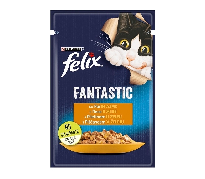 Felix Fantastic, Pui, 85 g petmart.ro
