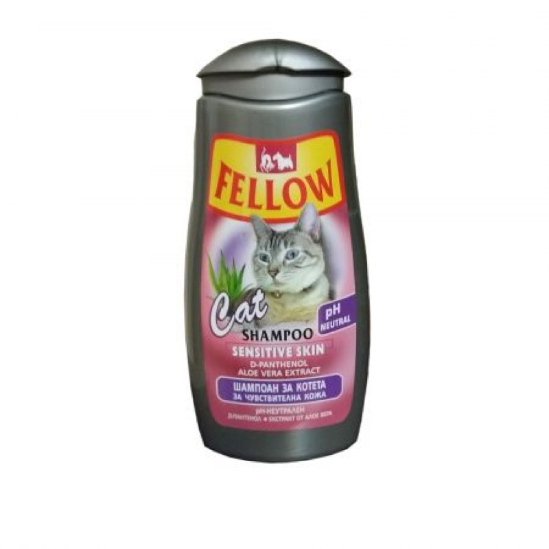 Sampon pentru pisici, Fellow Sensitive Skin, 250 ml imagine