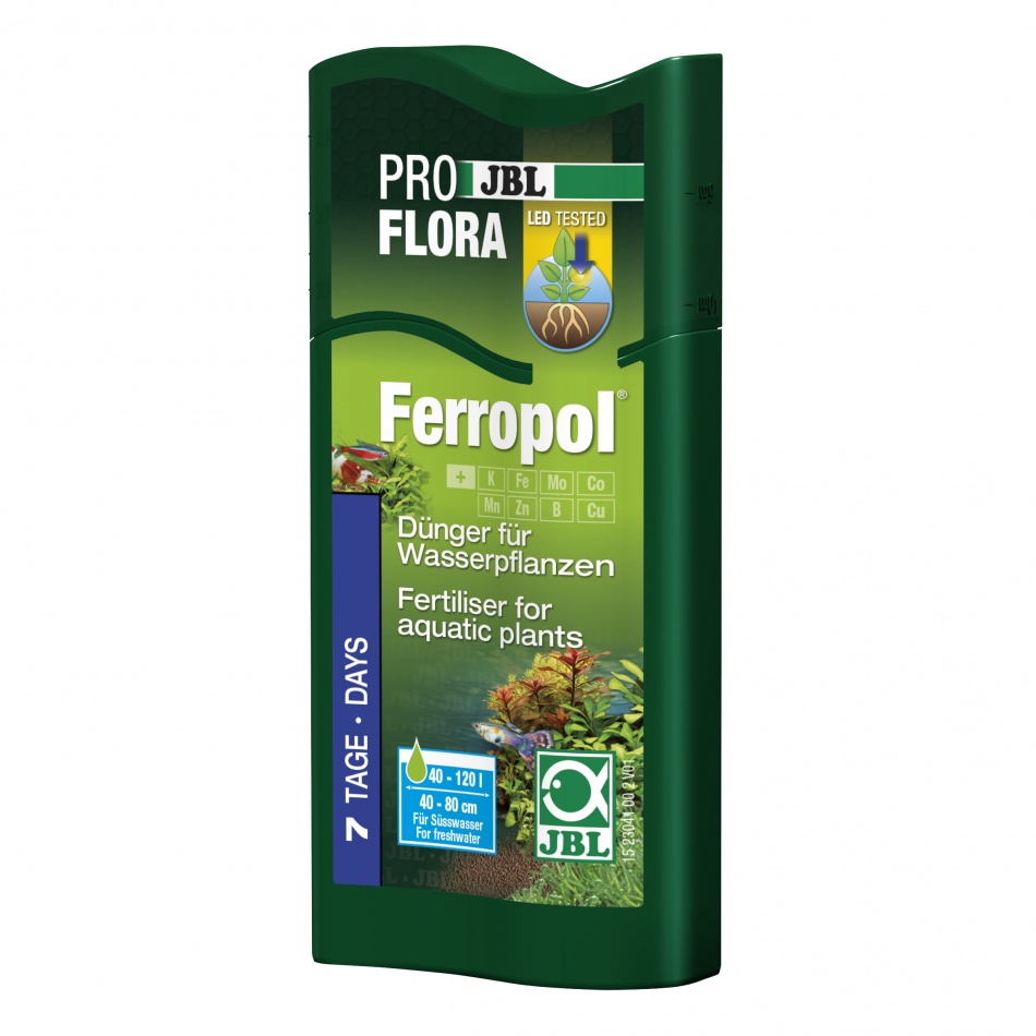 Fertilizant lichid JBL Ferropol 100 ml pentru 400 l RO JBL