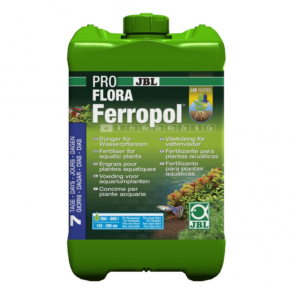 Fertilizant lichid JBL Ferropol 5 l pentru 20000 l JBL imagine 2022