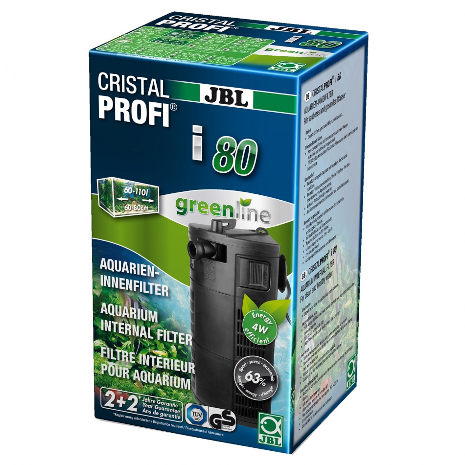 Filtru intern acvariu JBL CRISTAL PROFI i80 greenline 60-110 L JBL