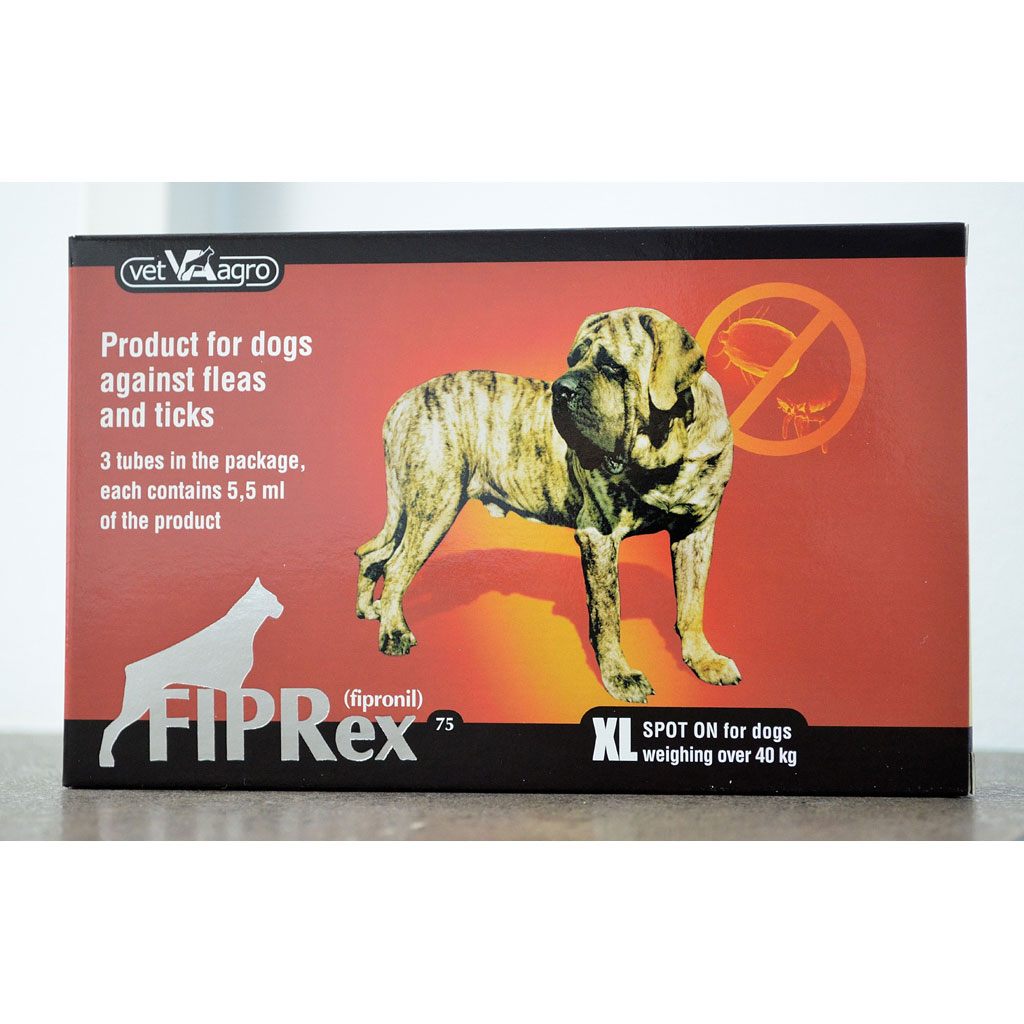 Fiprex 75 XL 3 pipete imagine