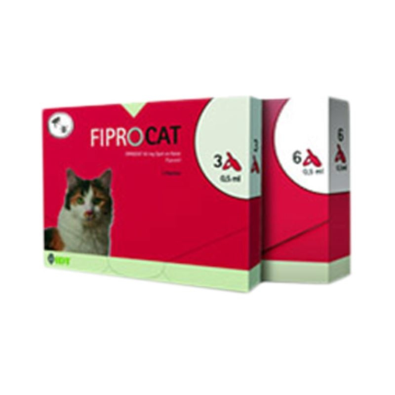 FIPRO CAT 50 mg, 3 pipete petmart.ro imagine 2022