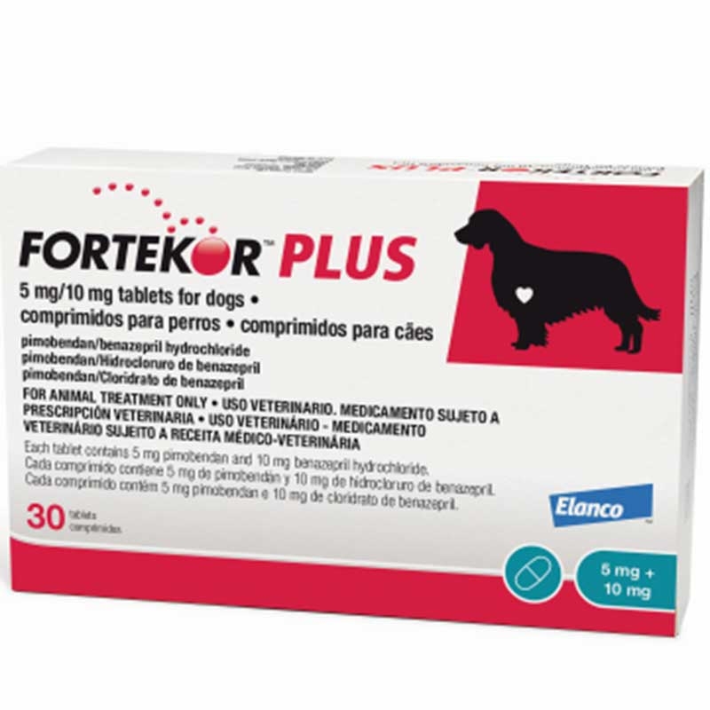 Fortekor Plus 5 / 10 mg, 30 tablete Elanco imagine 2022