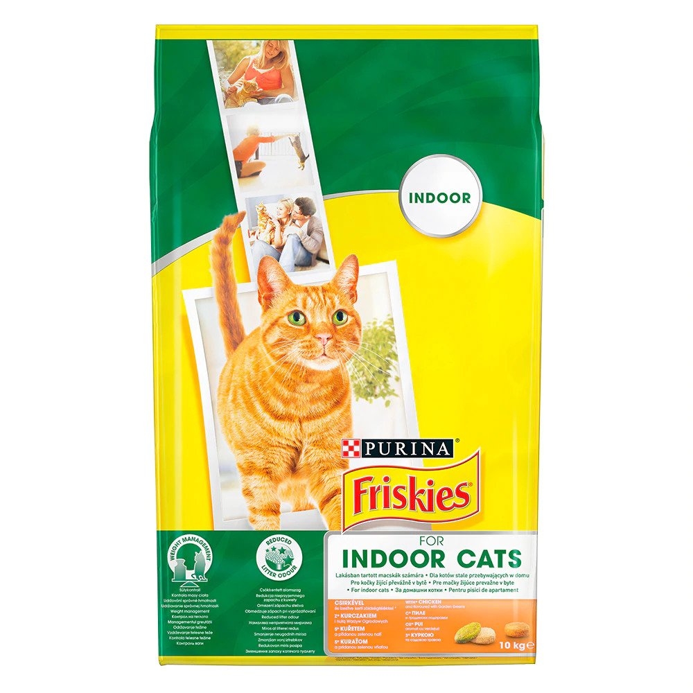 Friskies Indoor Cat, Chicken, 10 kg