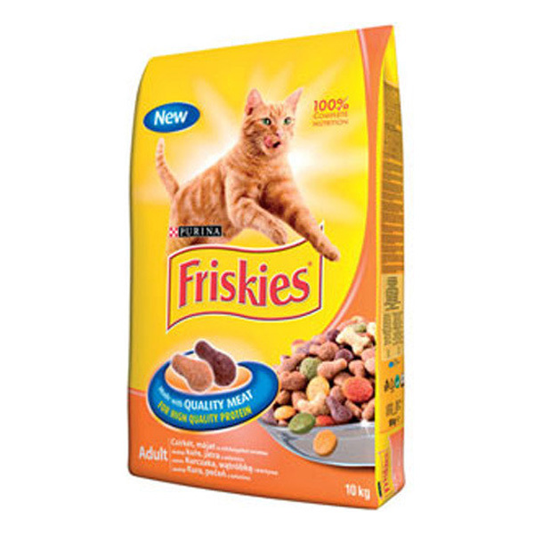 Friskies pisica adult pui, 10 kg