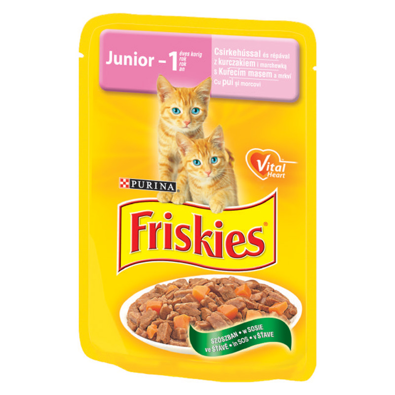 Friskies pisica plic junior 85 g