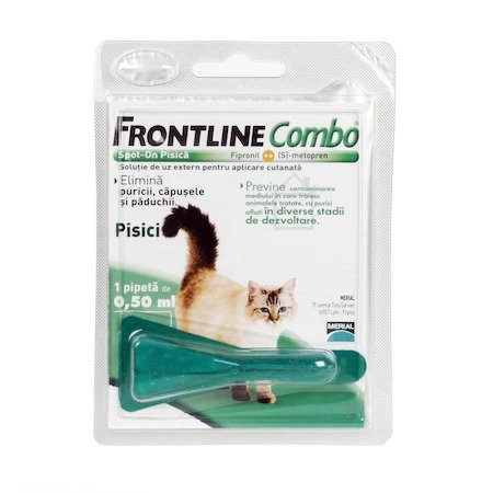 Frontline Combo Pisica - 1 Pipeta Antiparazitara