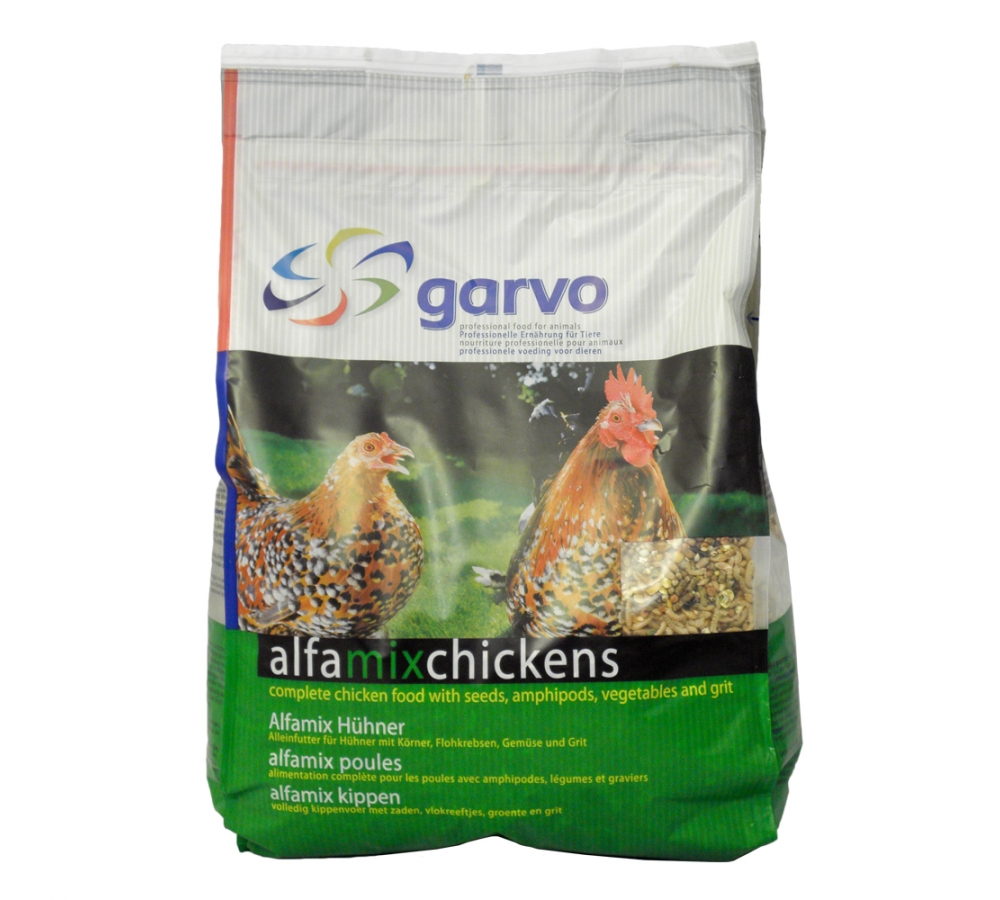 GARVO HRANA GAINI PREMIUM ALFAMIX CHICKENS 12.5 KG 1055