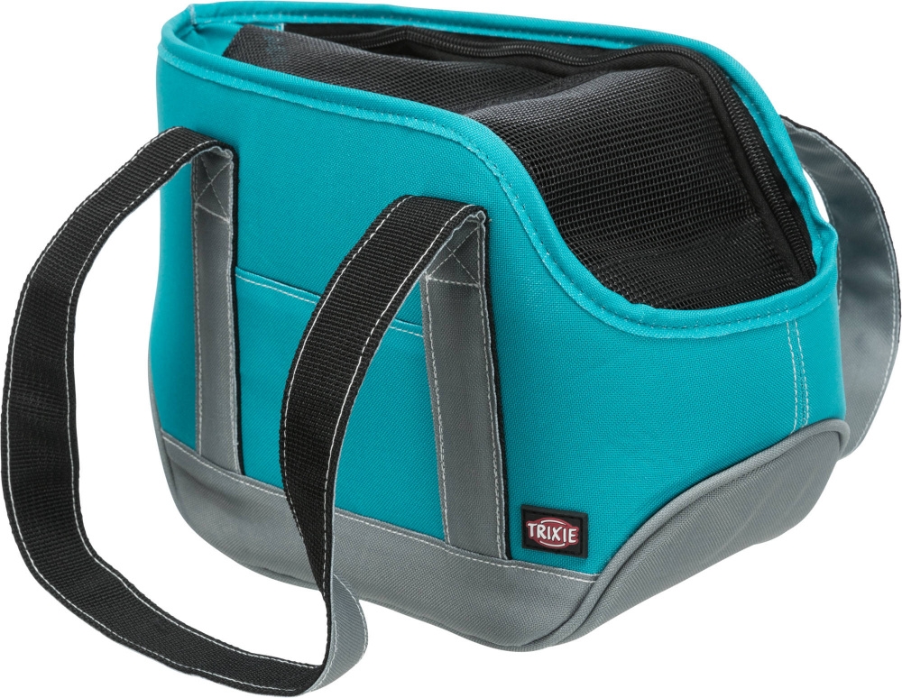 Geanta de Transport Alea S 16x20x30 cm Petrol/ Gri 28858 petmart.ro