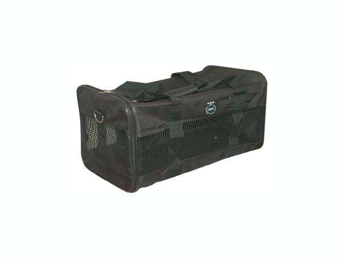 Geanta transport caini negru, 46 x 25 x 27 cm