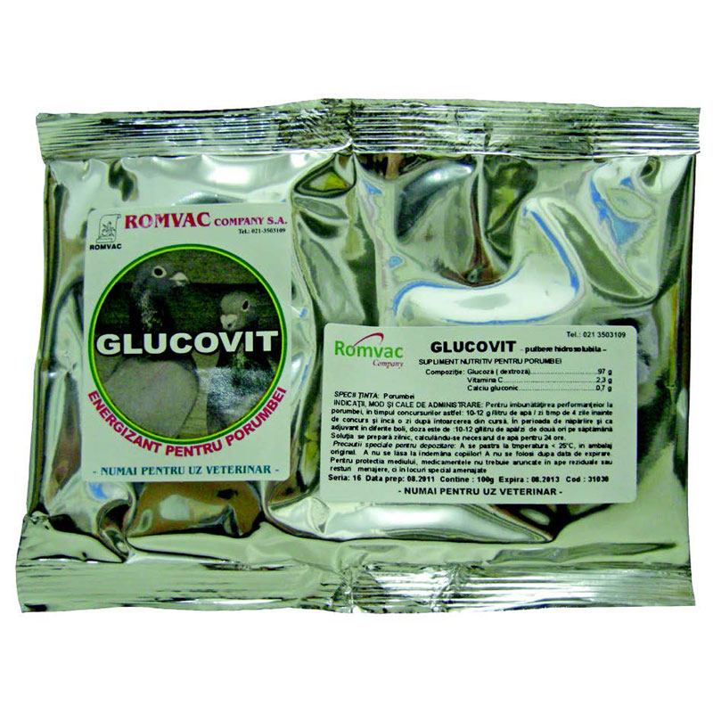 Supliment nutritiv GLUCOVIT 100 g petmart.ro