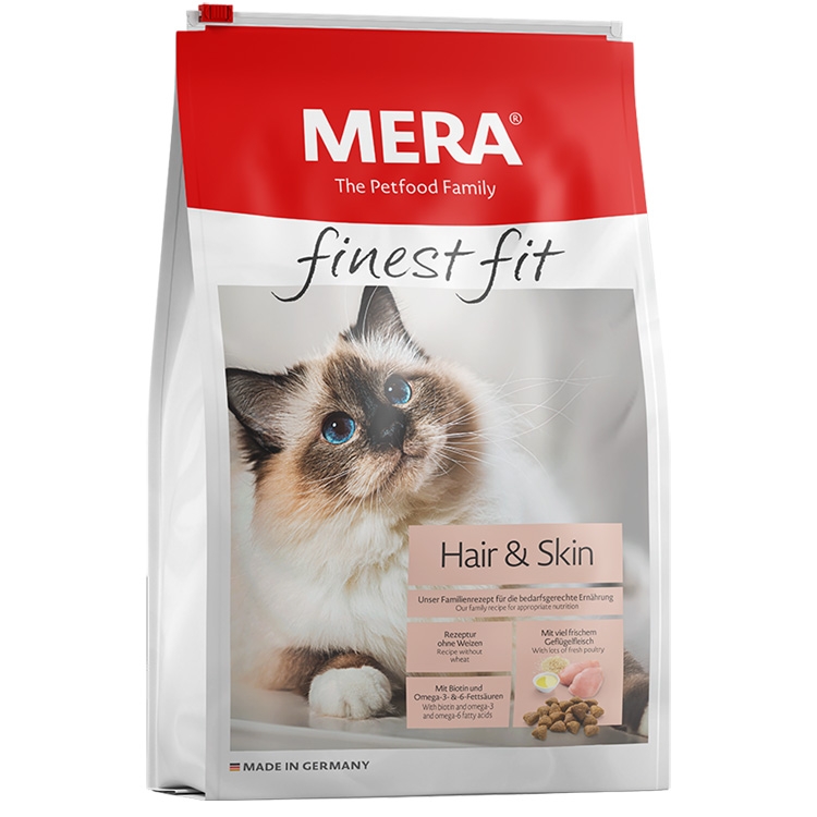 Hrana uscata pisici, Mera, Finest Fit Hair & Skin, 4kg imagine