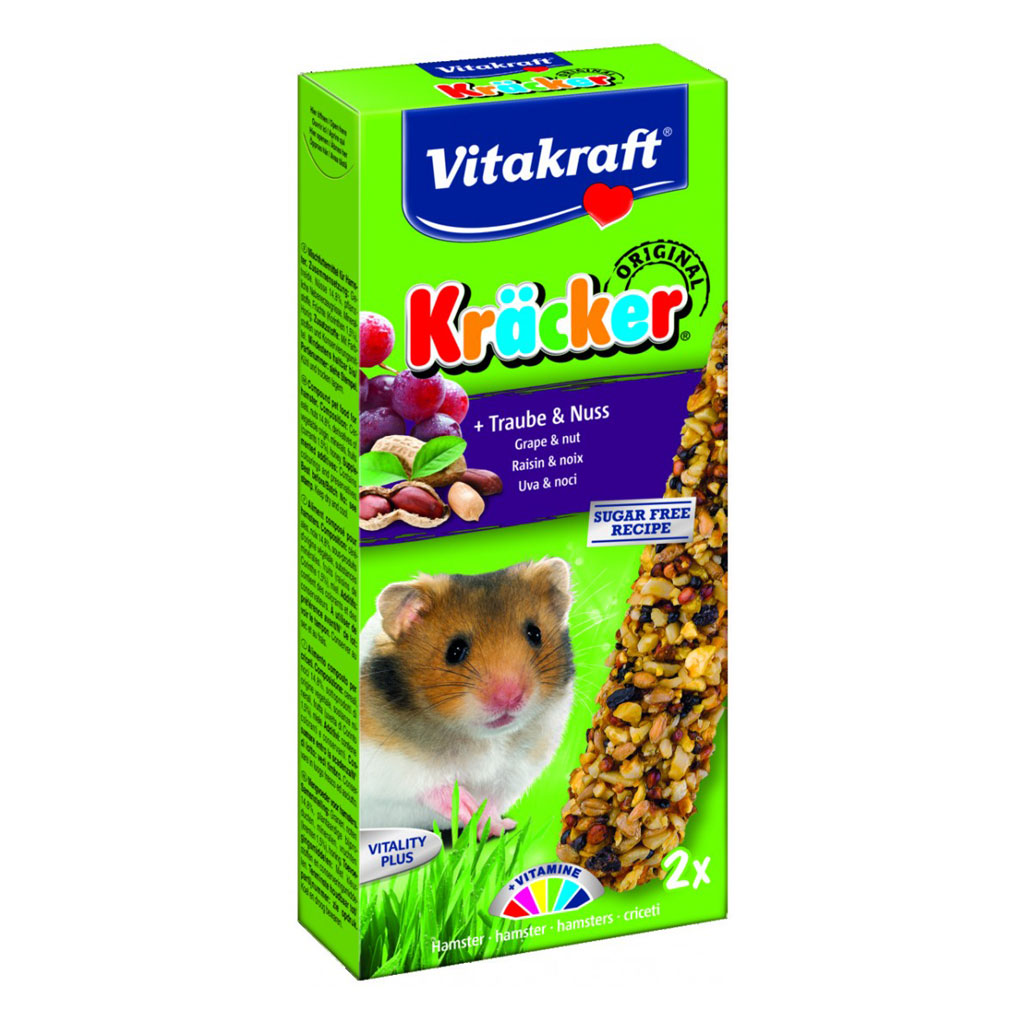 Baton hamsteri vitakraft struguri/nuci 2 buc