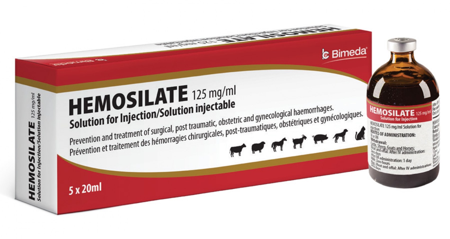 Hemosilate, 5 x 20 ml
