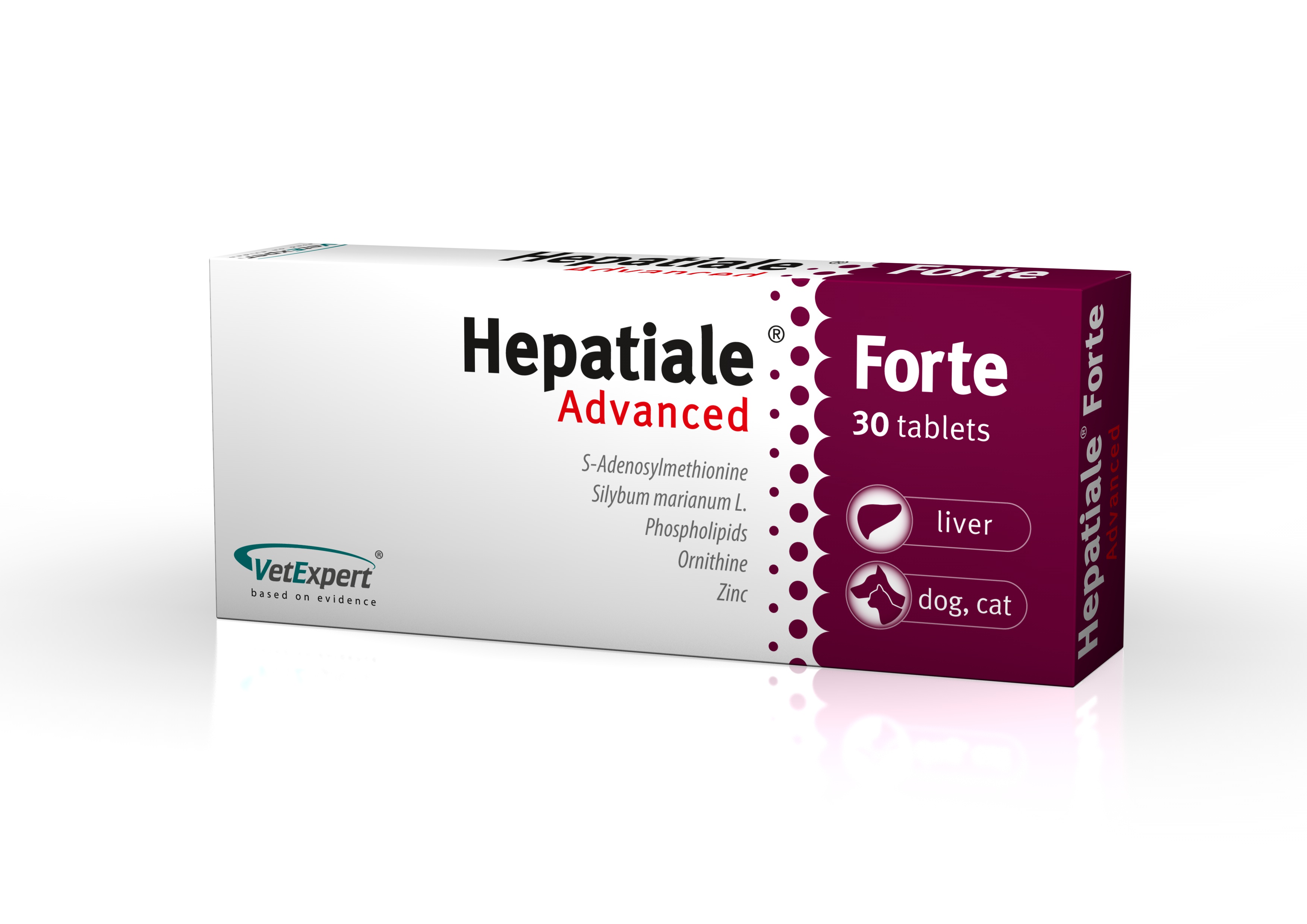 Hepatiale Forte Advanced, 30 tablete petmart.ro imagine 2022