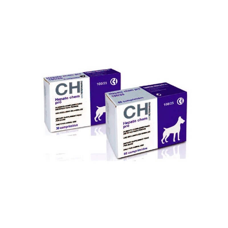 Hepato Chem Pro 100-25, 60 comprimate petmart