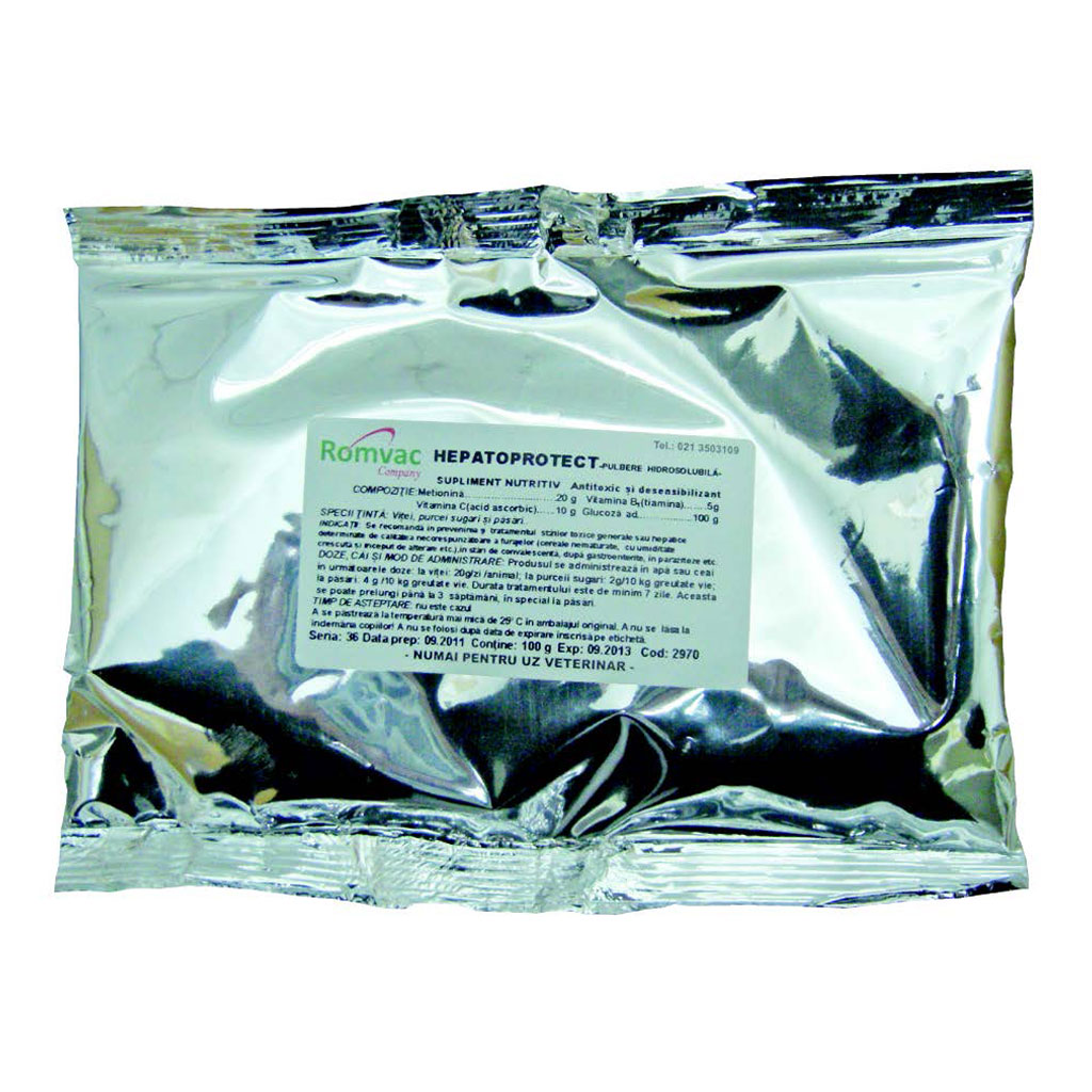 HEPATOROMVAC Pulbere hidrosolubila 100 g petmart.ro